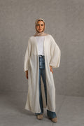 Cloud Crochet Long Cardigan