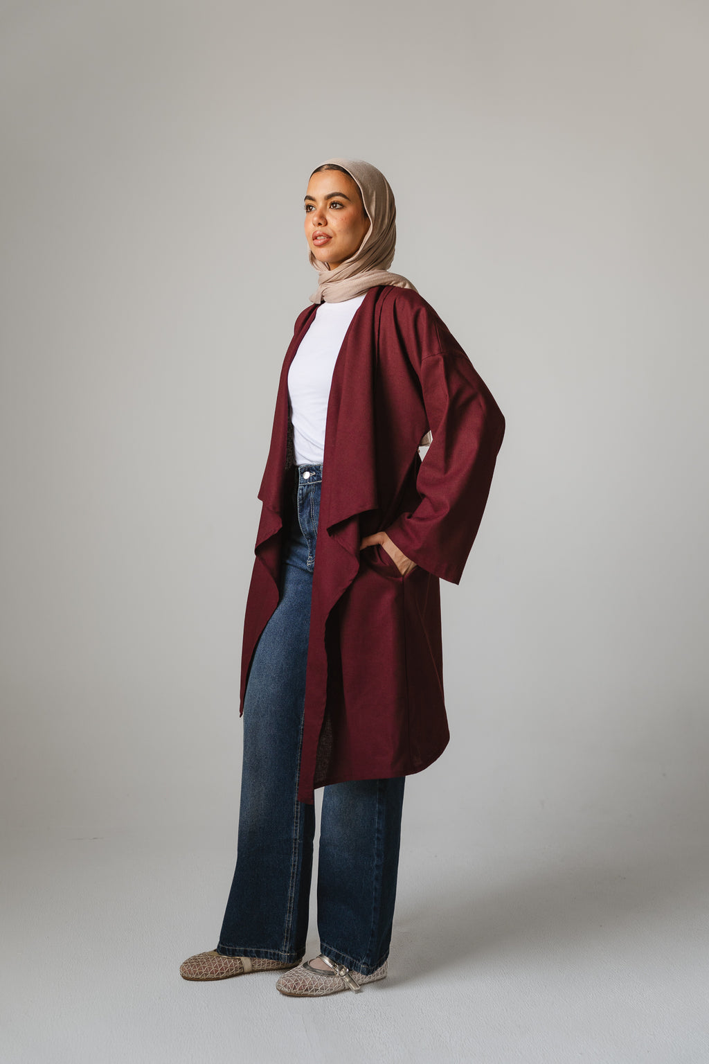 Main Bloom Moment Cardigan in Raspberry