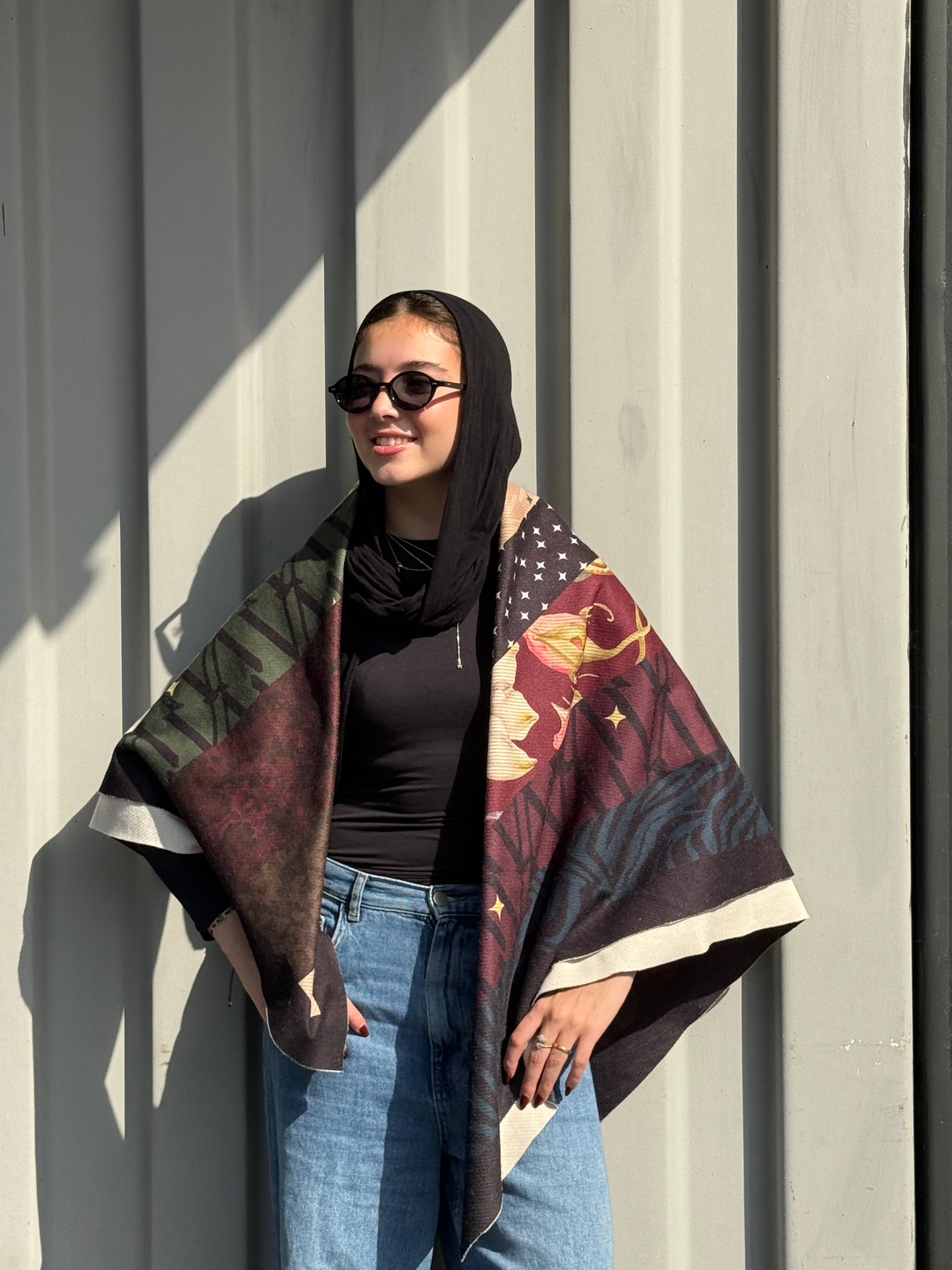 (PRE-ORDER) Midnight Garden Scarf