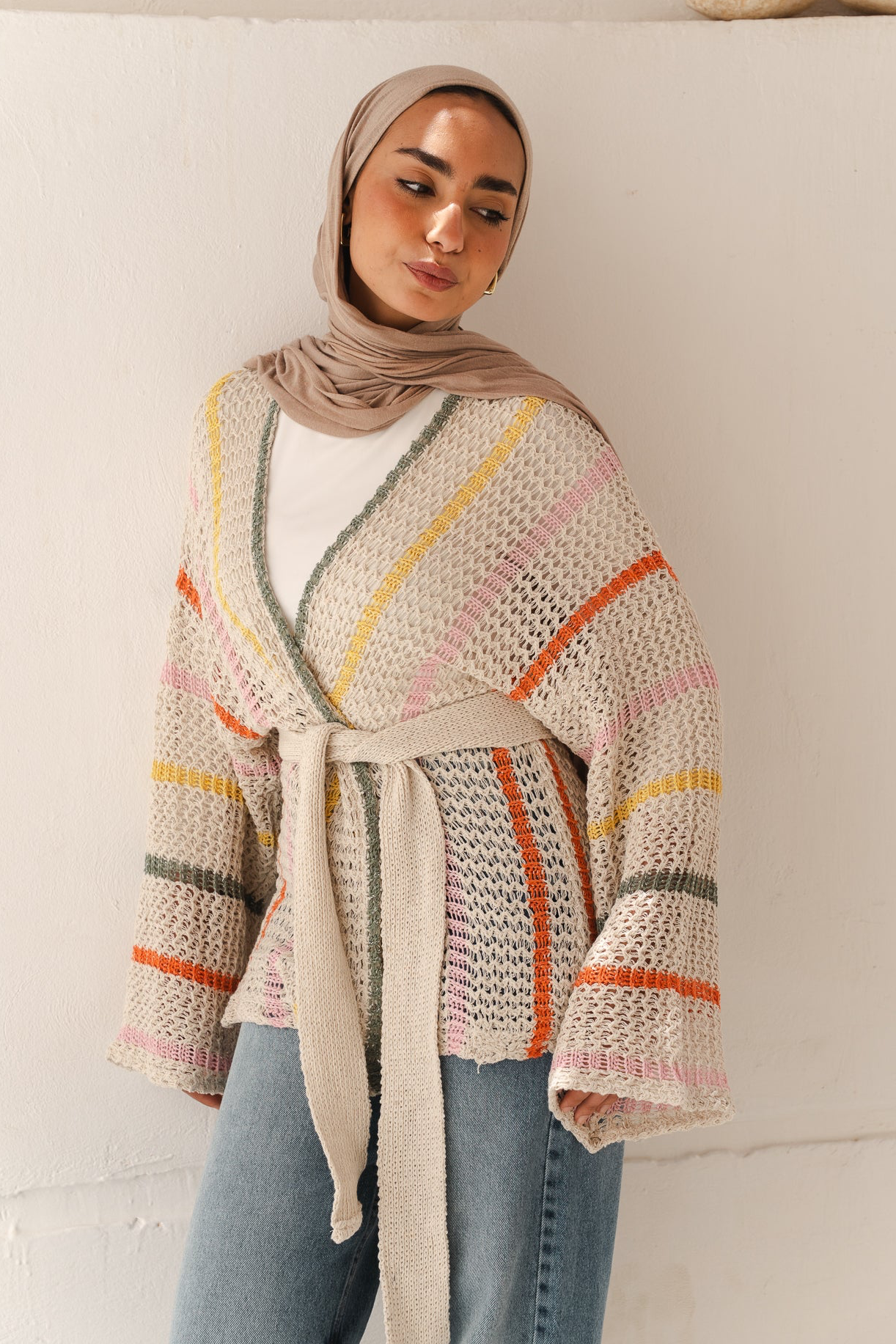 She’s A Vibe Metallic Threads Cardigan