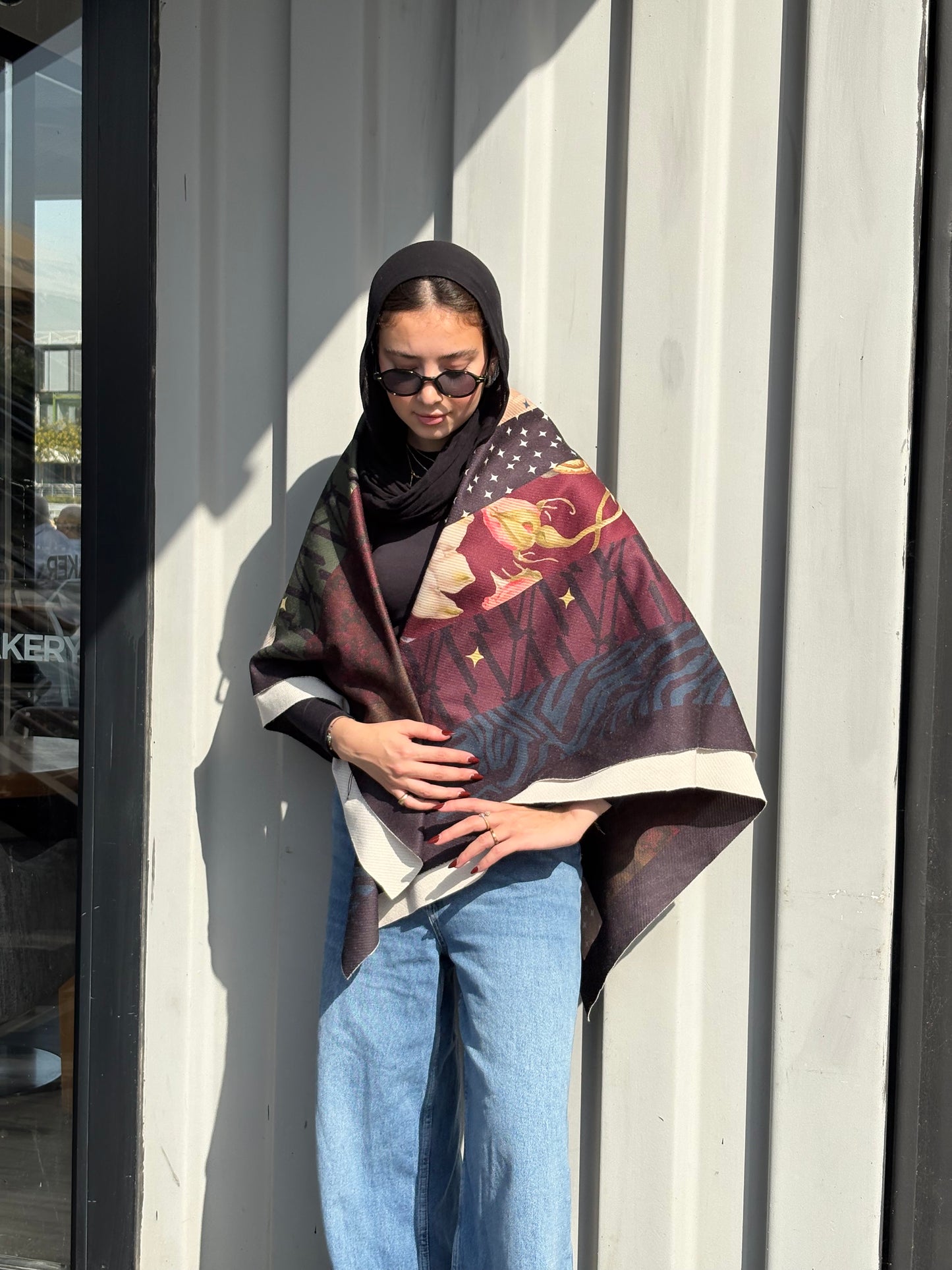 (PRE-ORDER) Midnight Garden Scarf