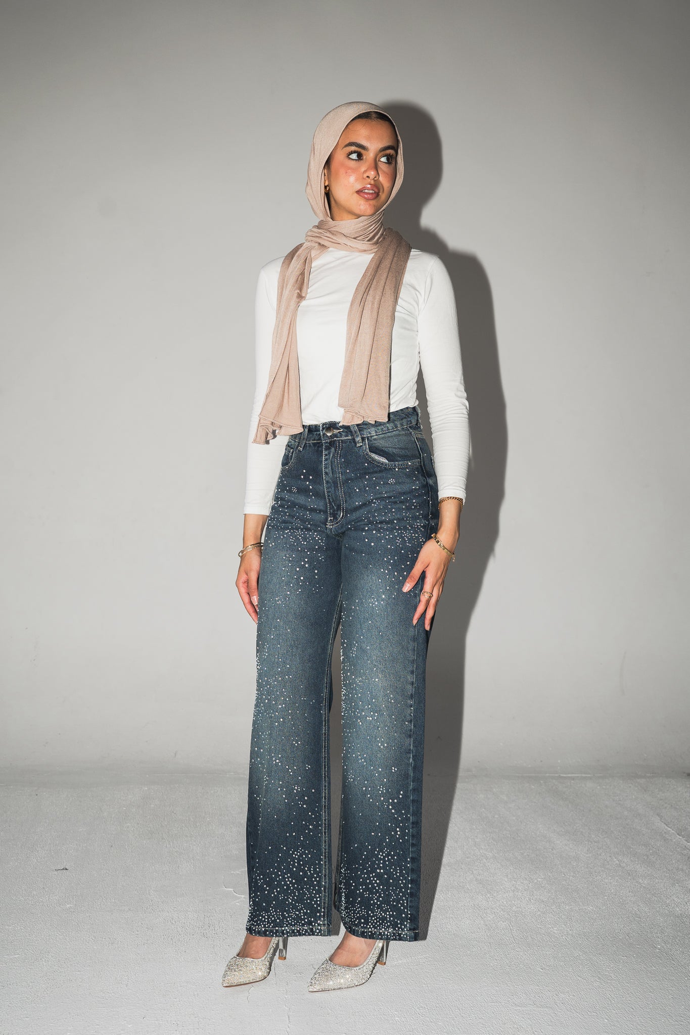 You’re The Spark Denim Pants in Dark Blue