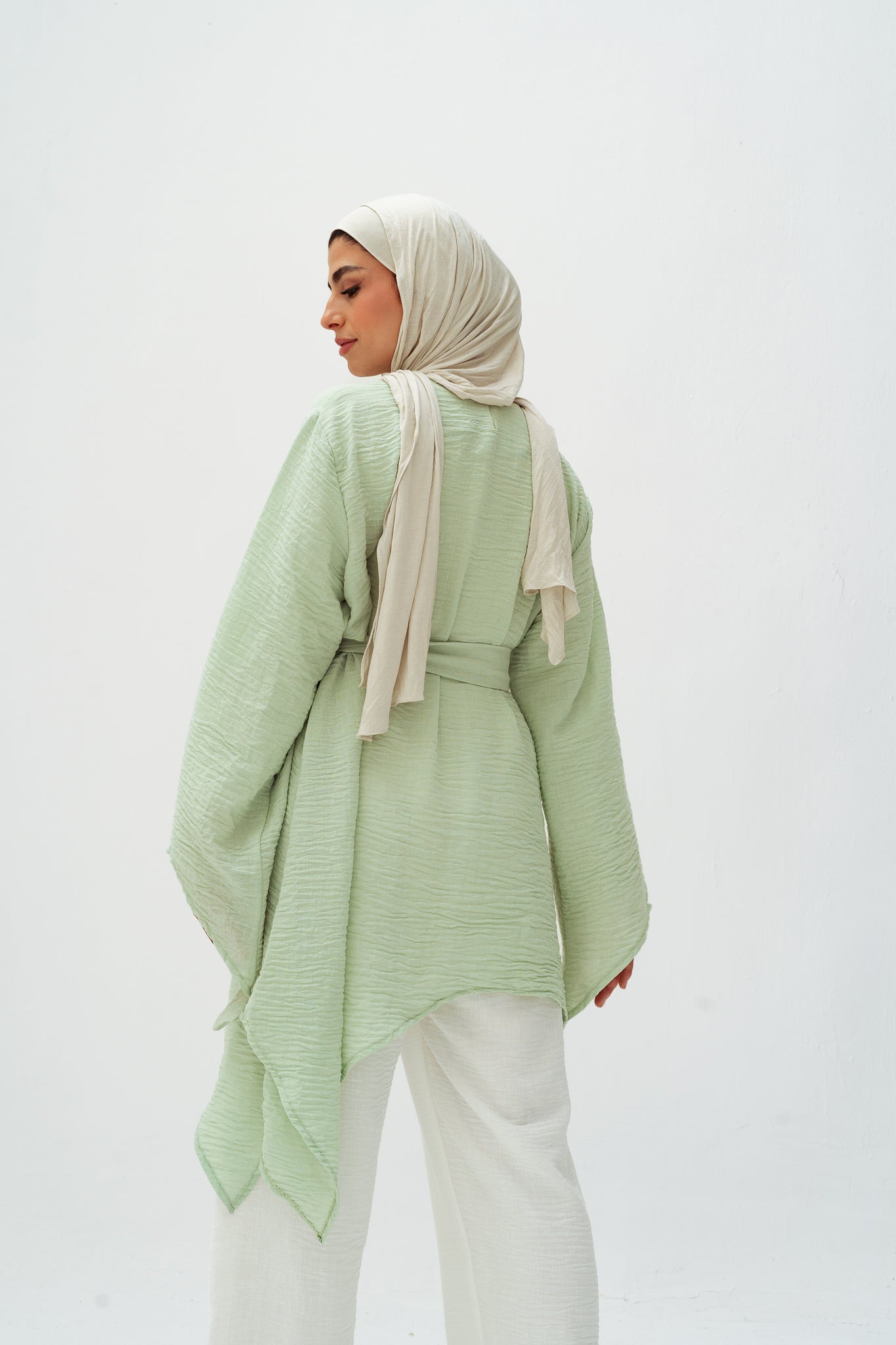 Ella asymmetric top in Mint