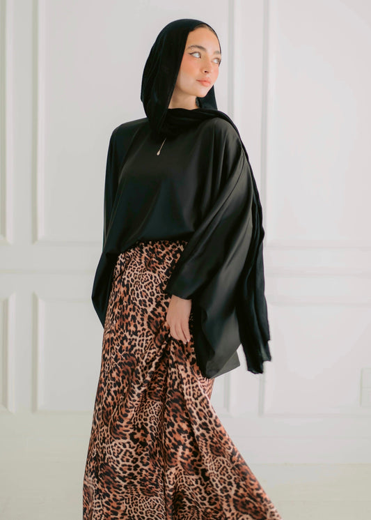 brown leo skirt (without lace)