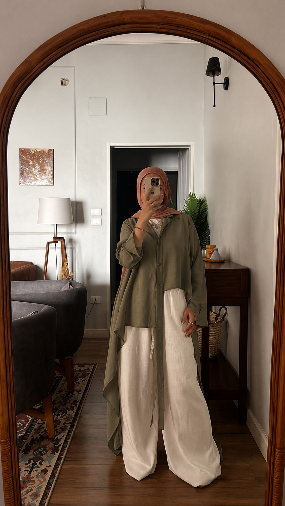 All Around Asymmetric Top in Olive
