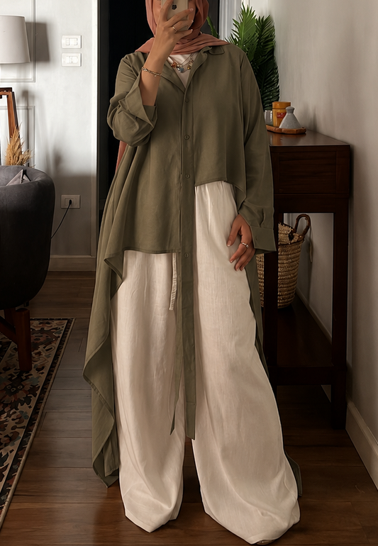 All Around Asymmetric Top in Olive