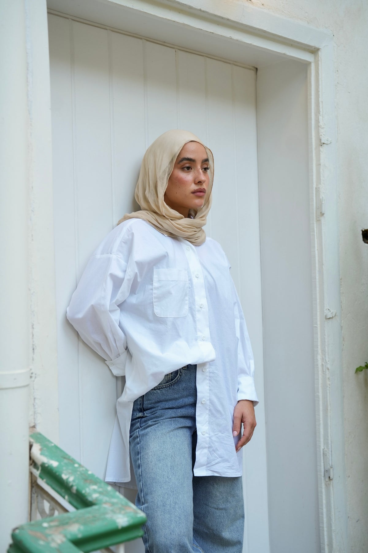 The Signature Poplin Shirt in White