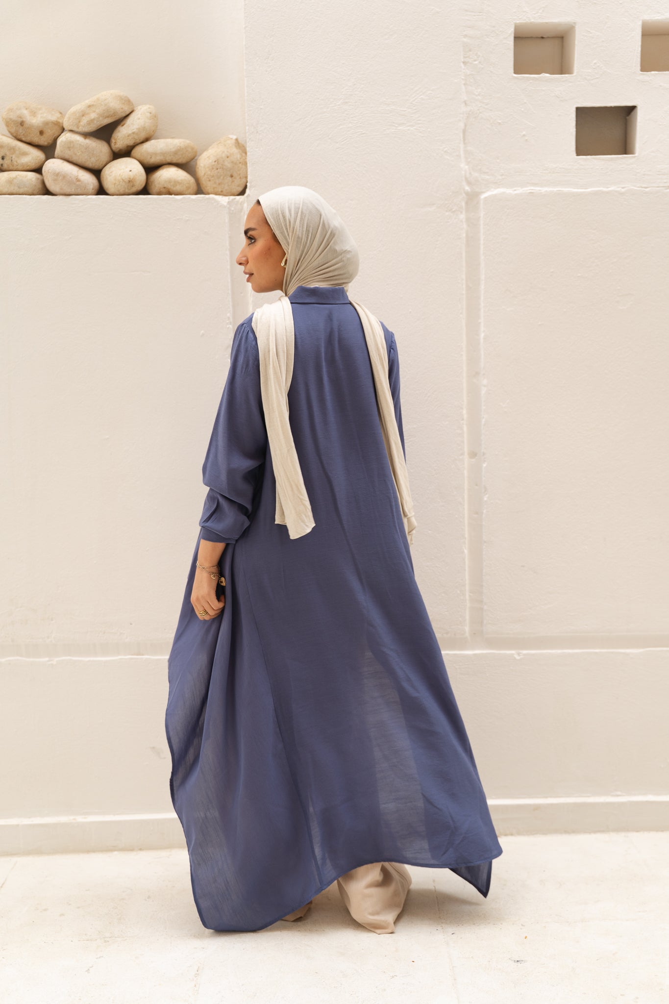 PRE-ORDER All Around Asymmetric Top in Blue
