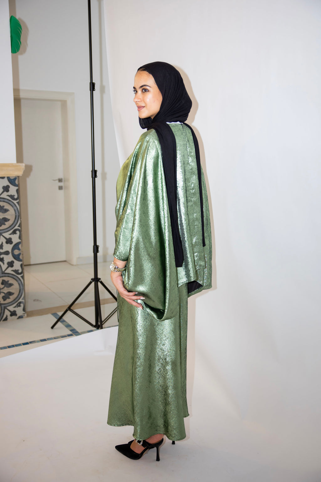 Nayla set in Green olive