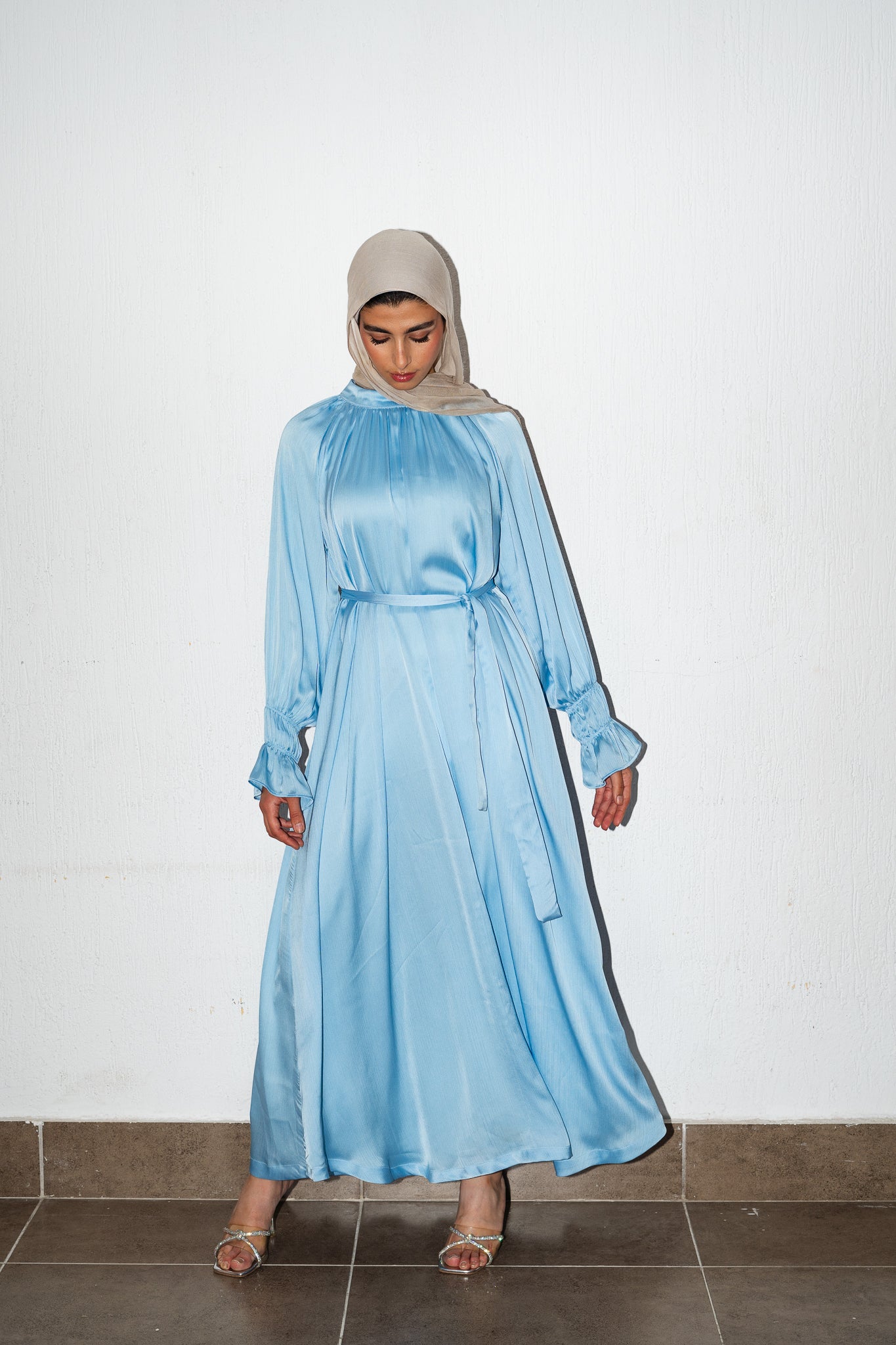Lily dress in Baby Blue