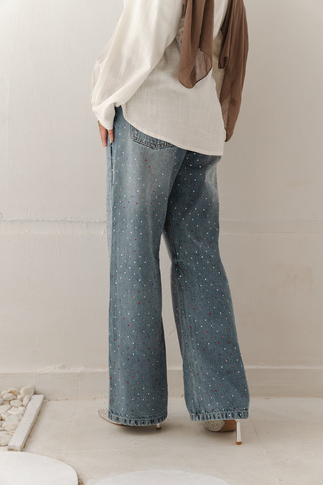 Extra You Denim Pants in Light Blue