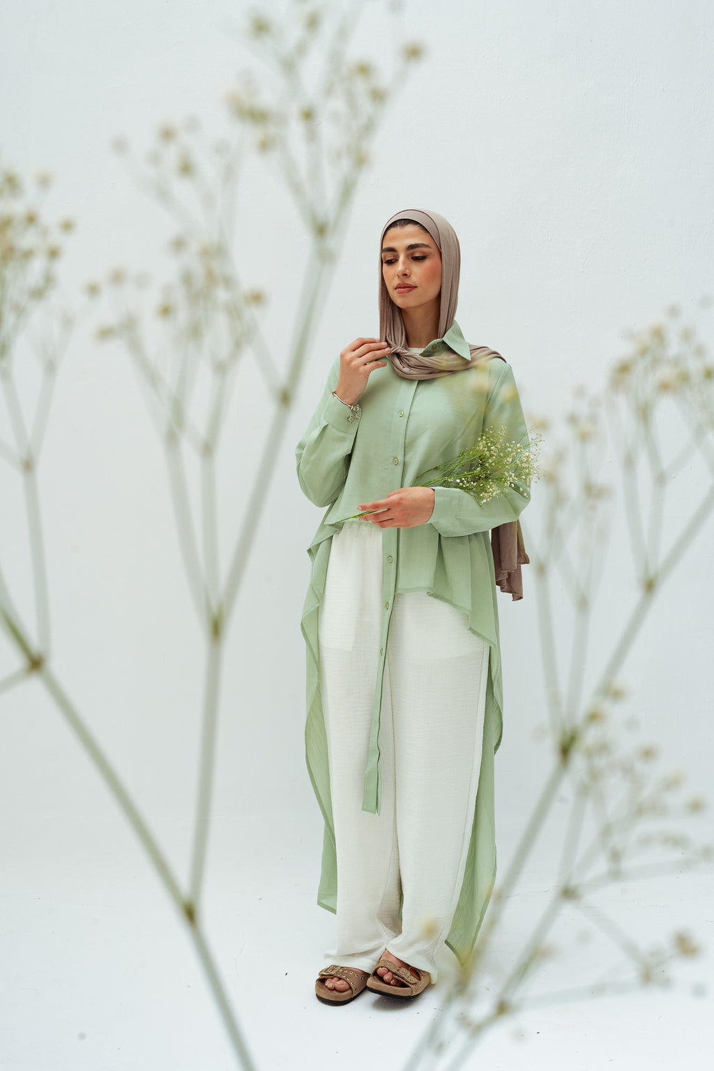 All Around Asymmetric Top in Mint