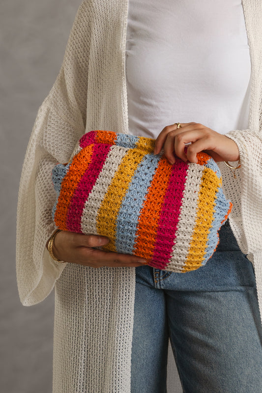 Dreamy Woven Clutch