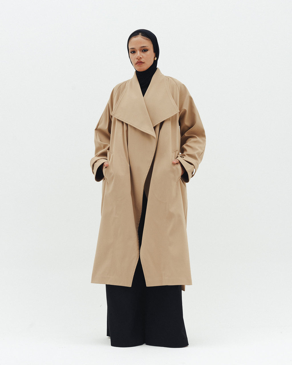 The Timeless Trench Coat in Camel