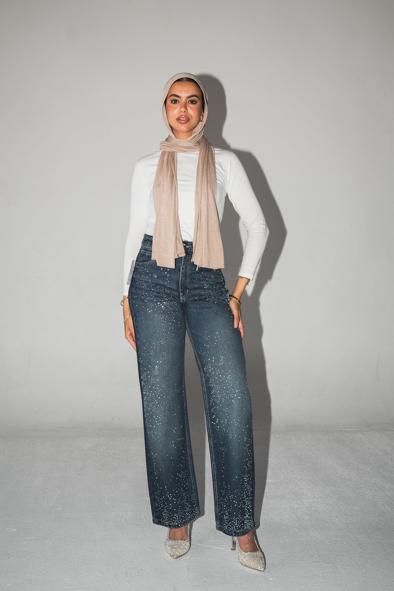 You’re The Spark Denim Pants in Dark Blue