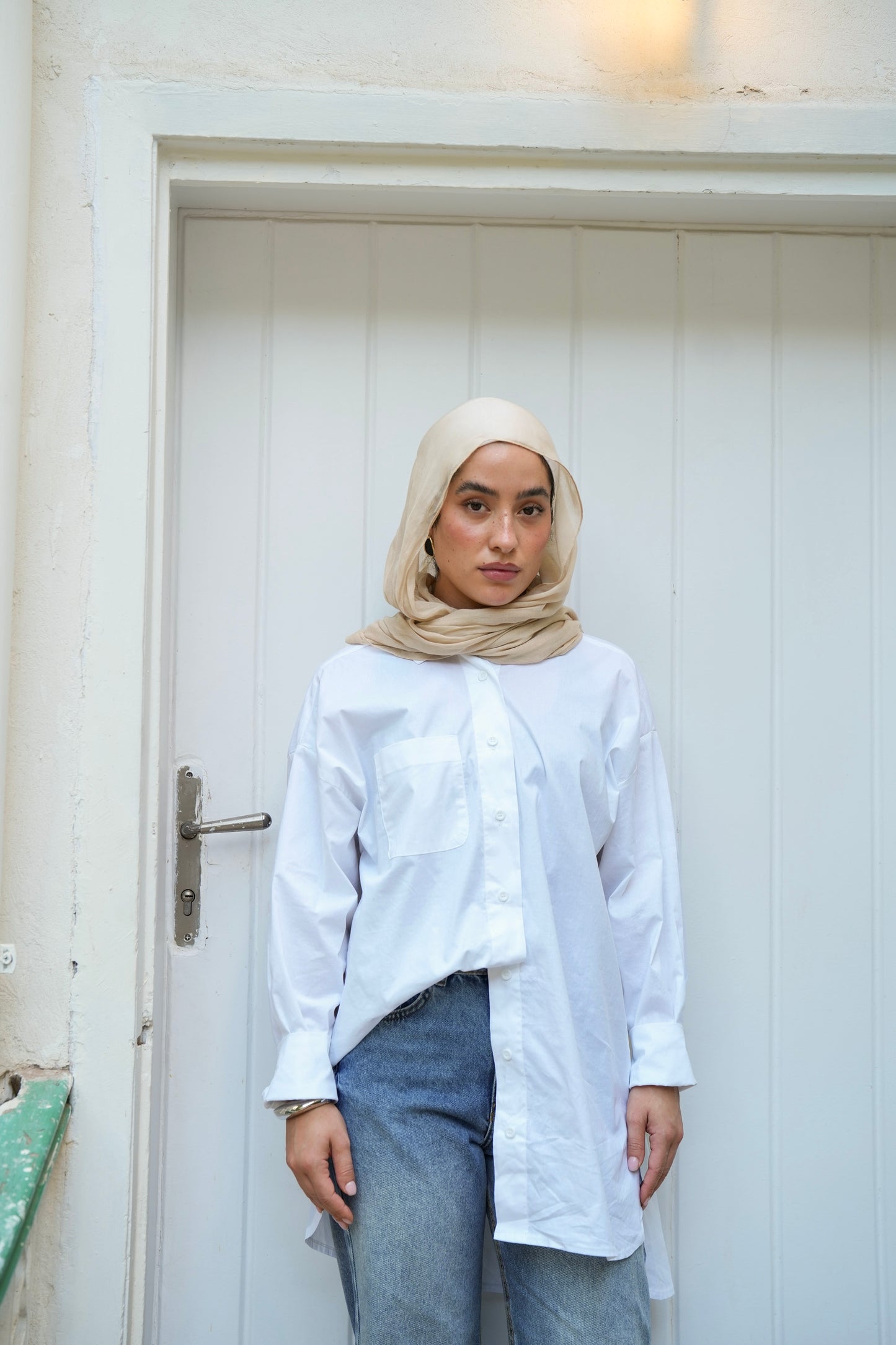 The Signature Poplin Shirt in White