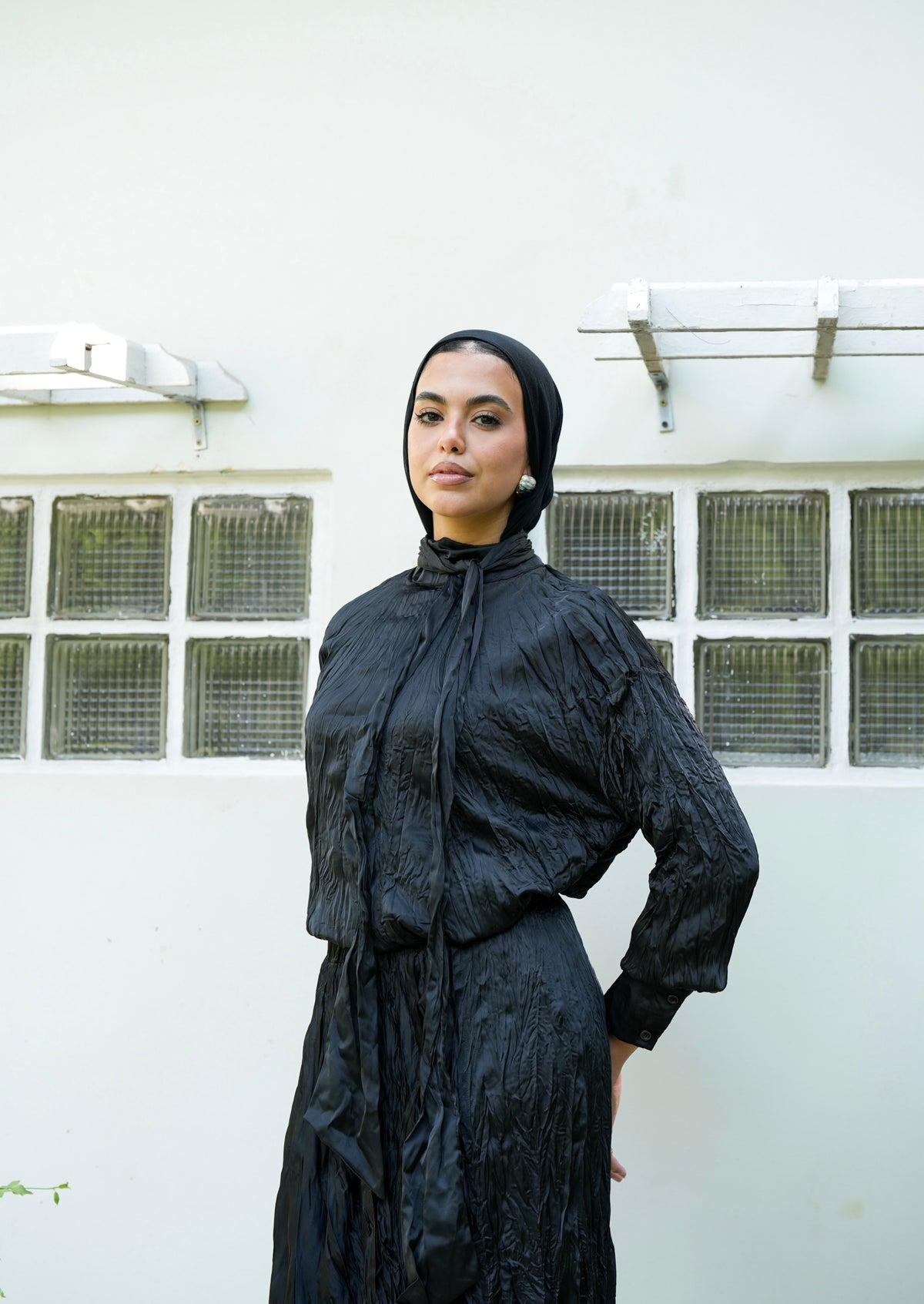 The Anne Top in Black