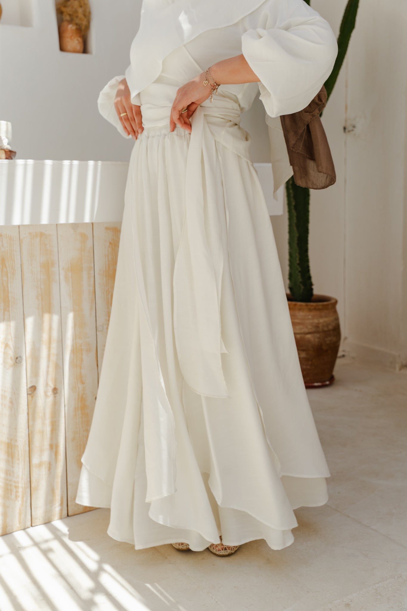 Love Me Layers Skirt in White