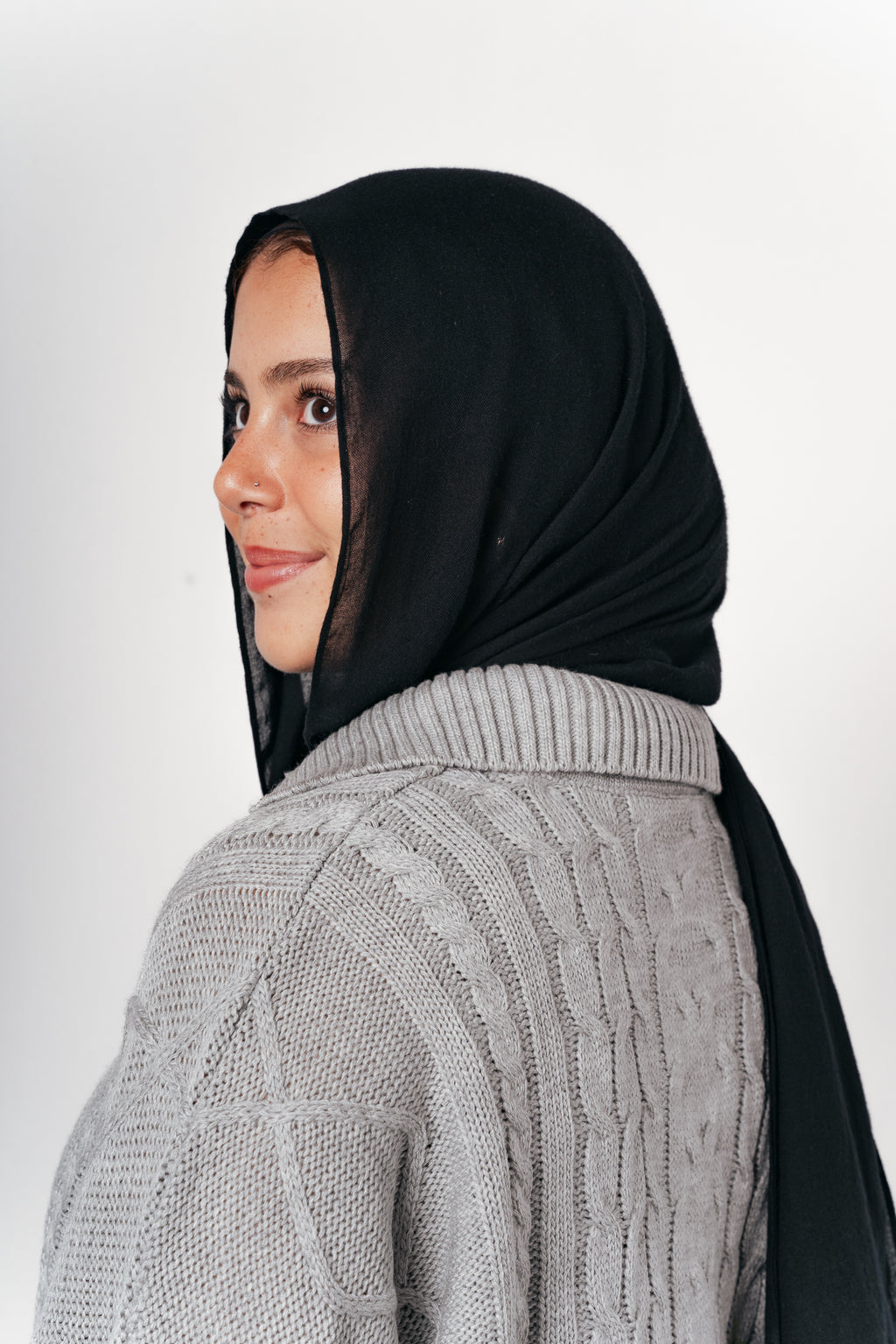 Knit Heaven Pullover in Grey