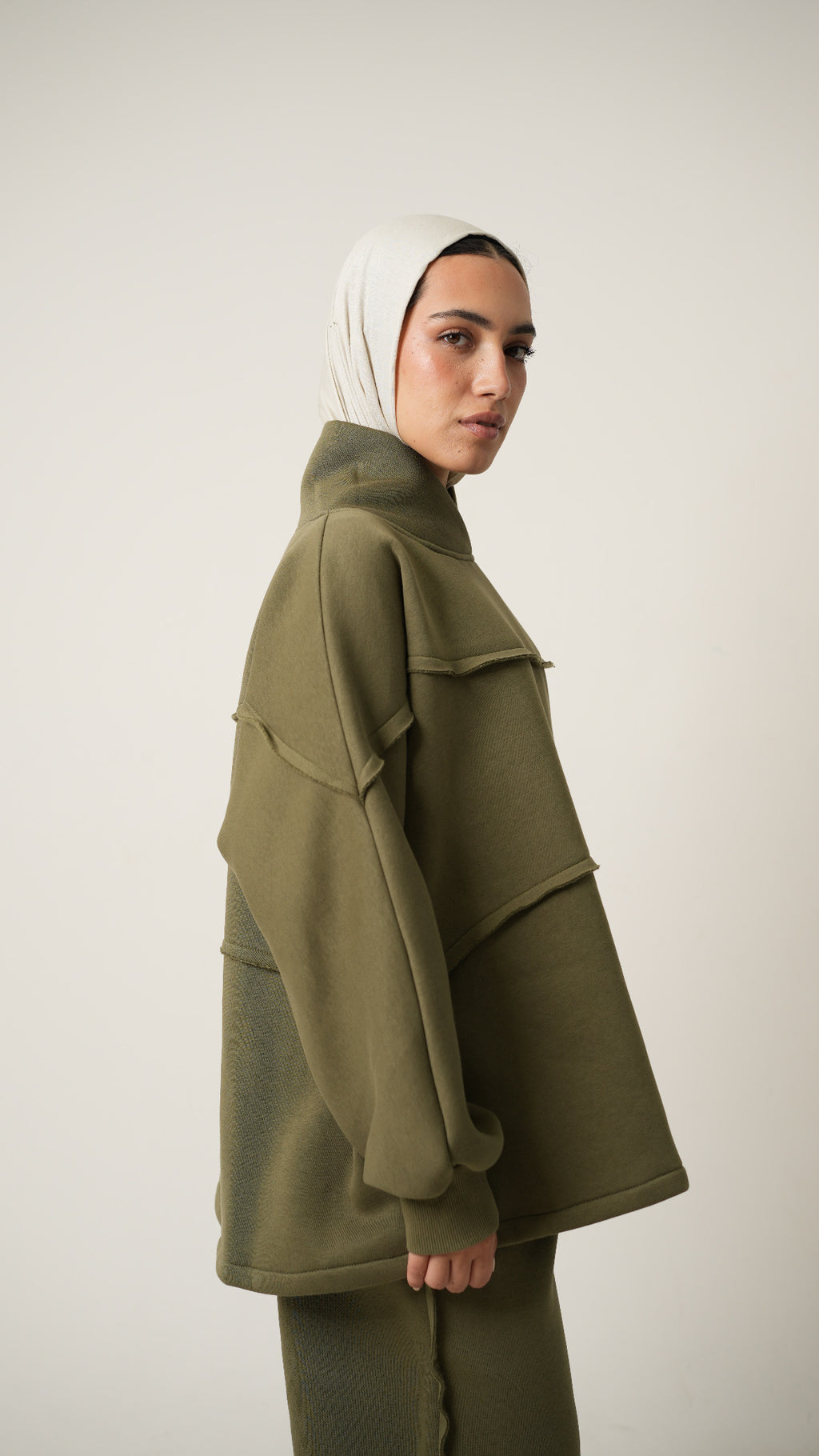 Feel-in Cozy Set in Olive