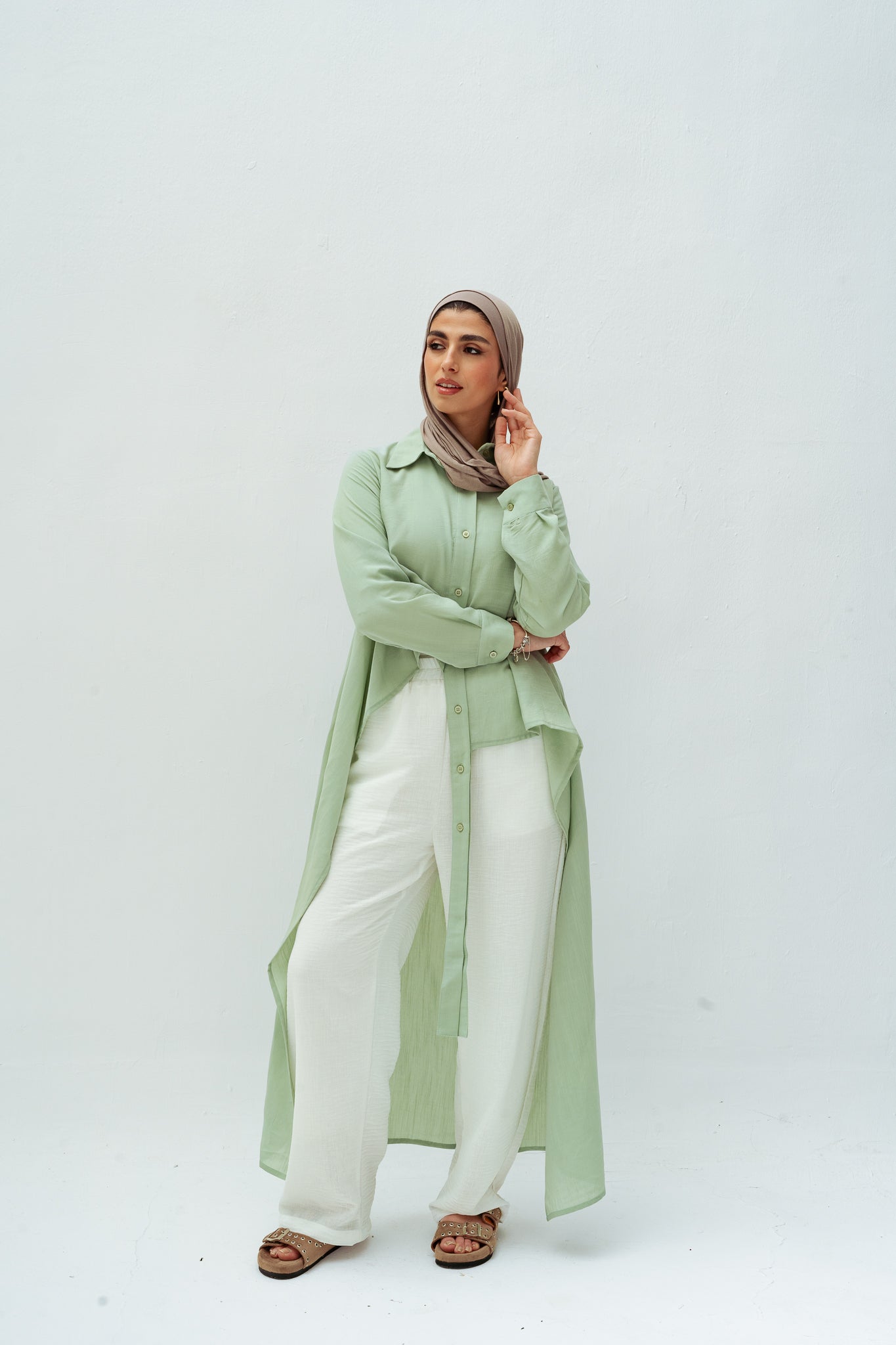 All Around Asymmetric Top in Mint