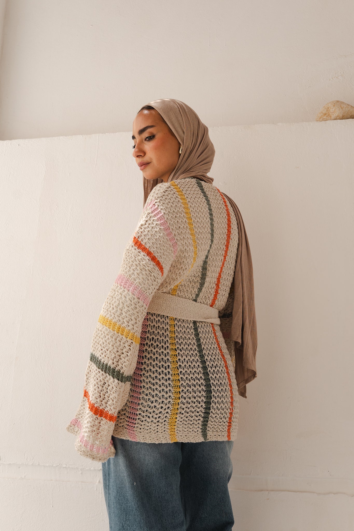 She’s A Vibe Metallic Threads Cardigan
