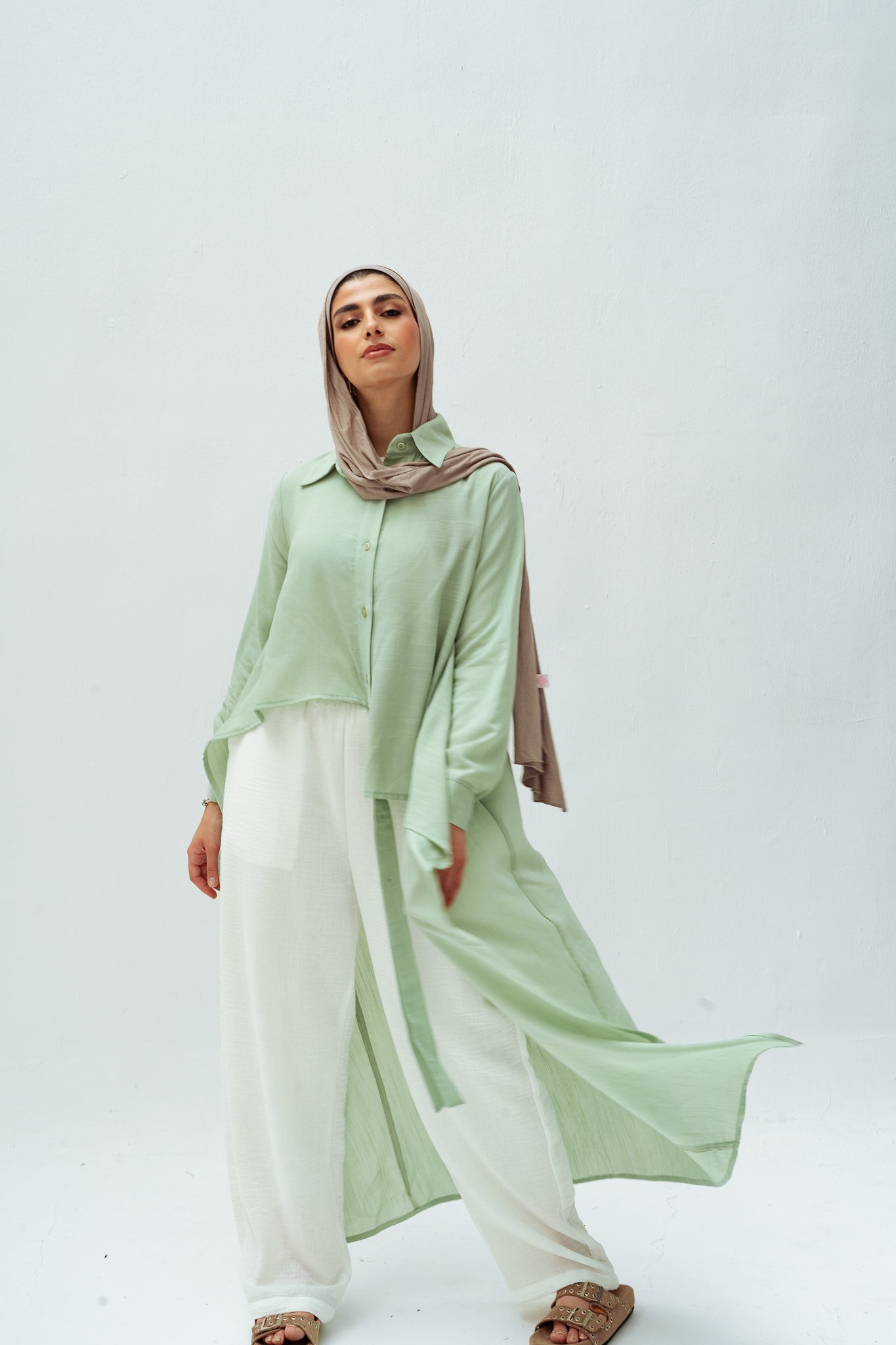 All Around Asymmetric Top in Mint