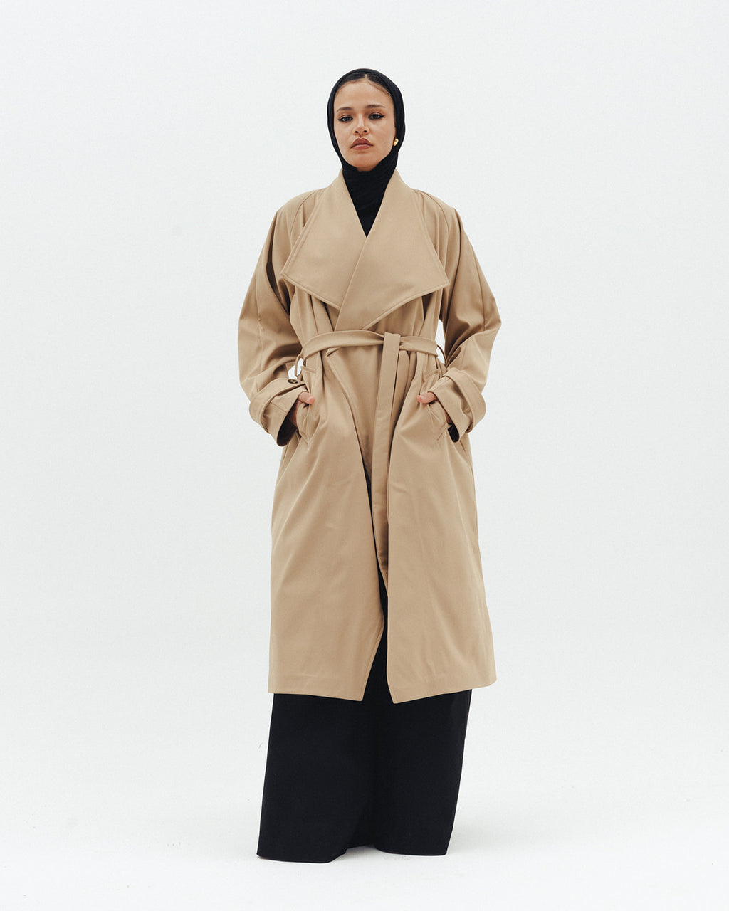 The Timeless Trench Coat in Camel