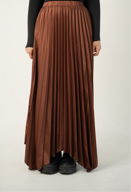 Ash skirt in Brown