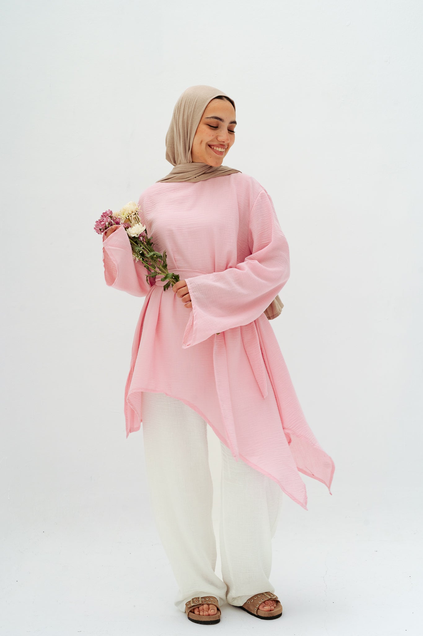 Ella asymmetric top in Rose