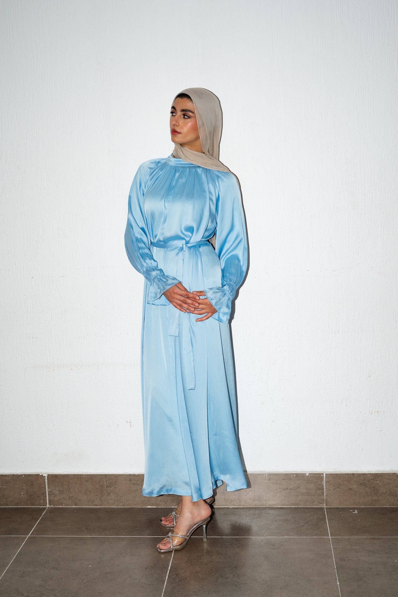 Lily dress in Baby Blue