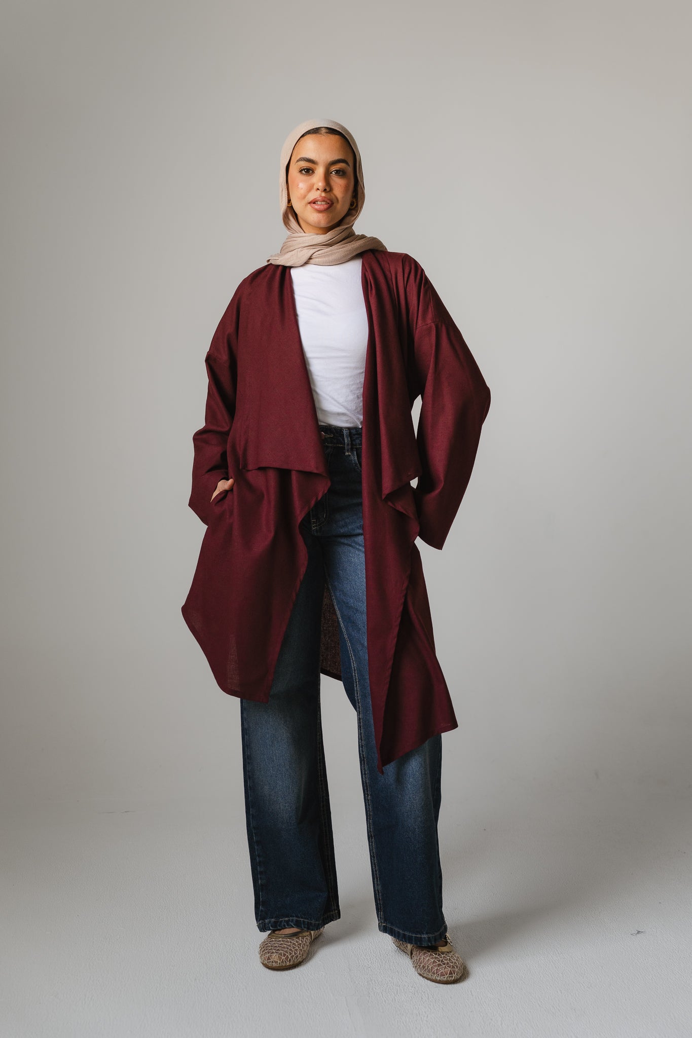 Main Bloom Moment Cardigan in Raspberry