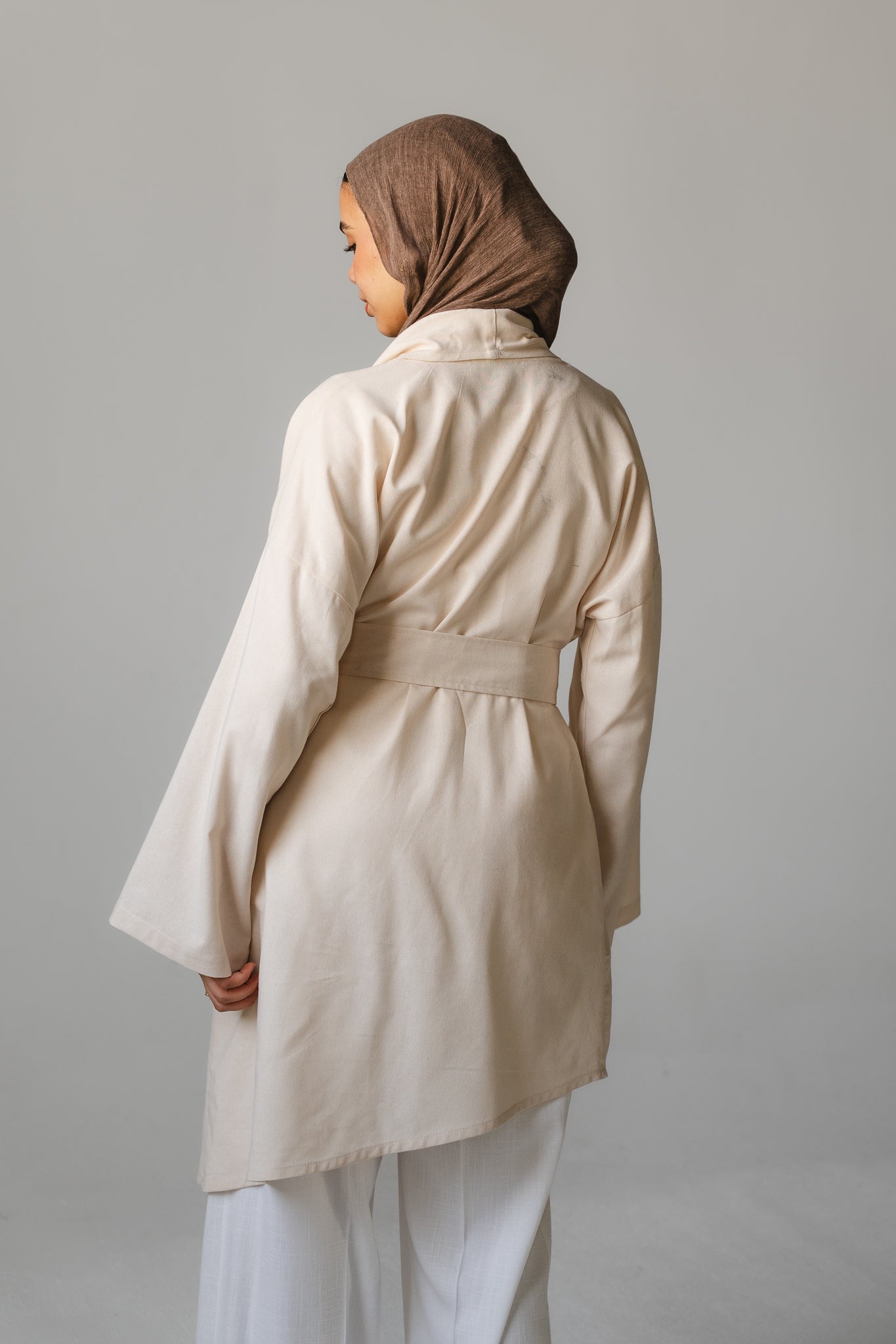 Main Bloom Moment Cardigan in Beige