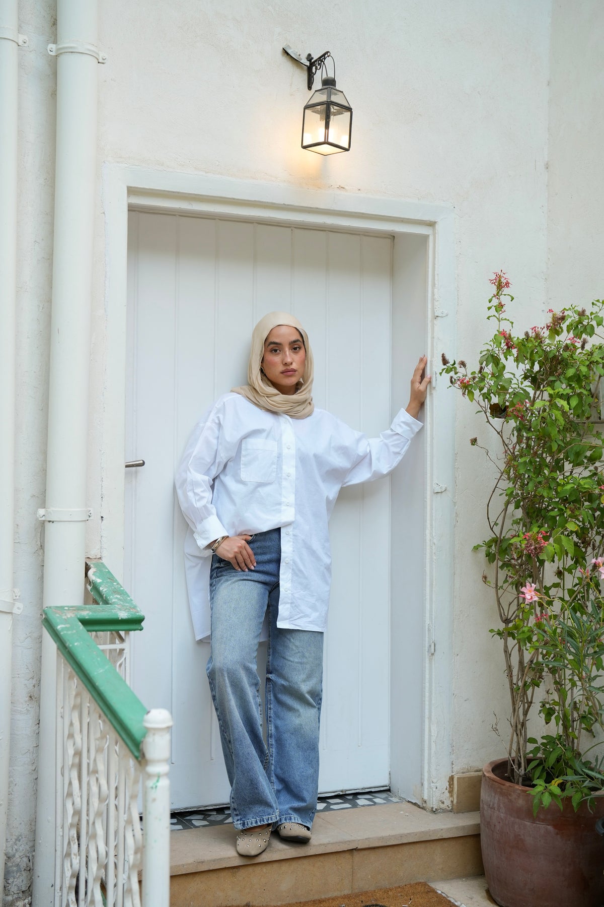 The Signature Poplin Shirt in White