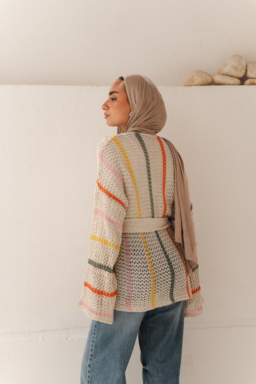 She’s A Vibe Metallic Threads Cardigan