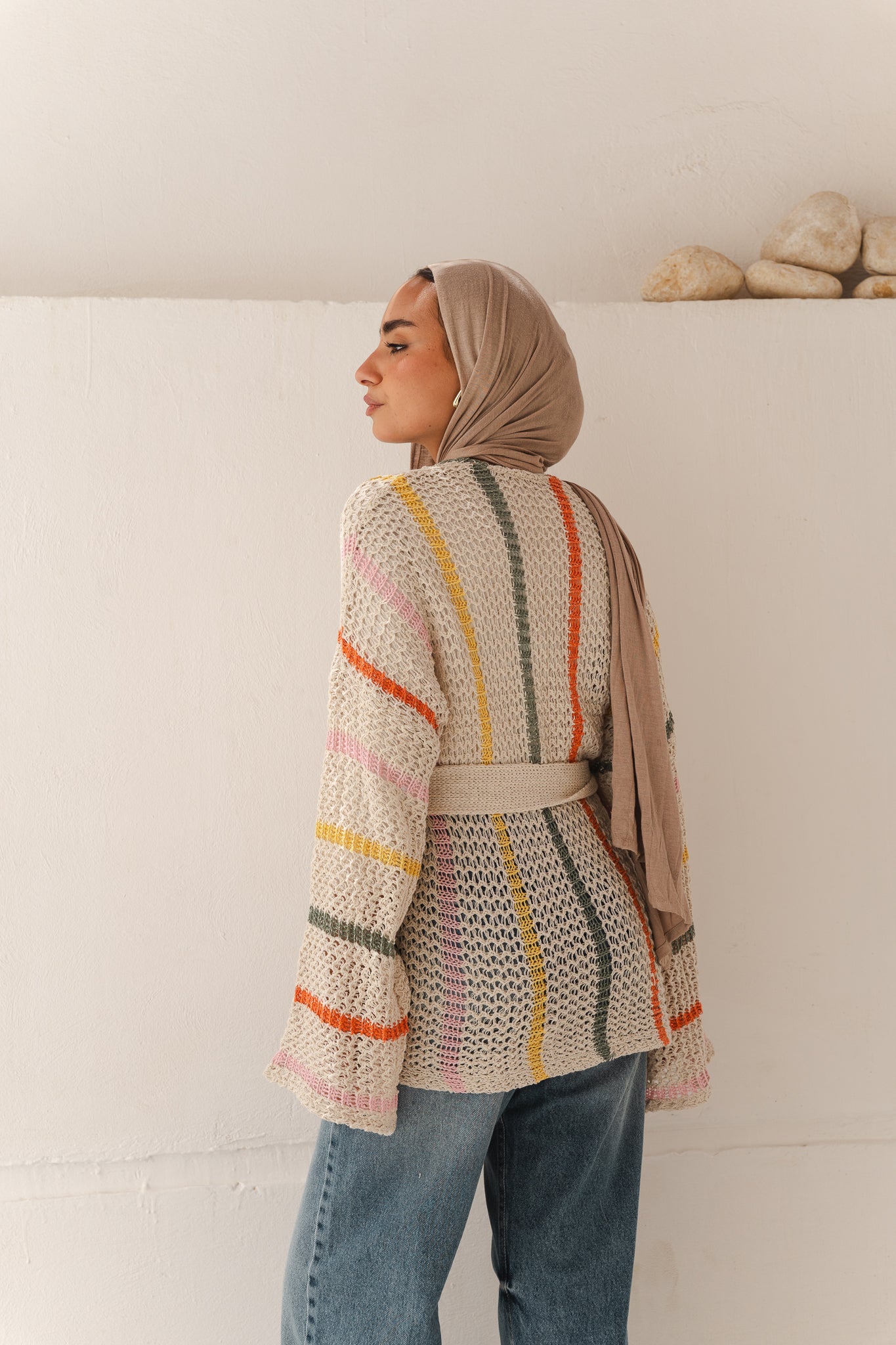 She’s A Vibe Metallic Threads Cardigan