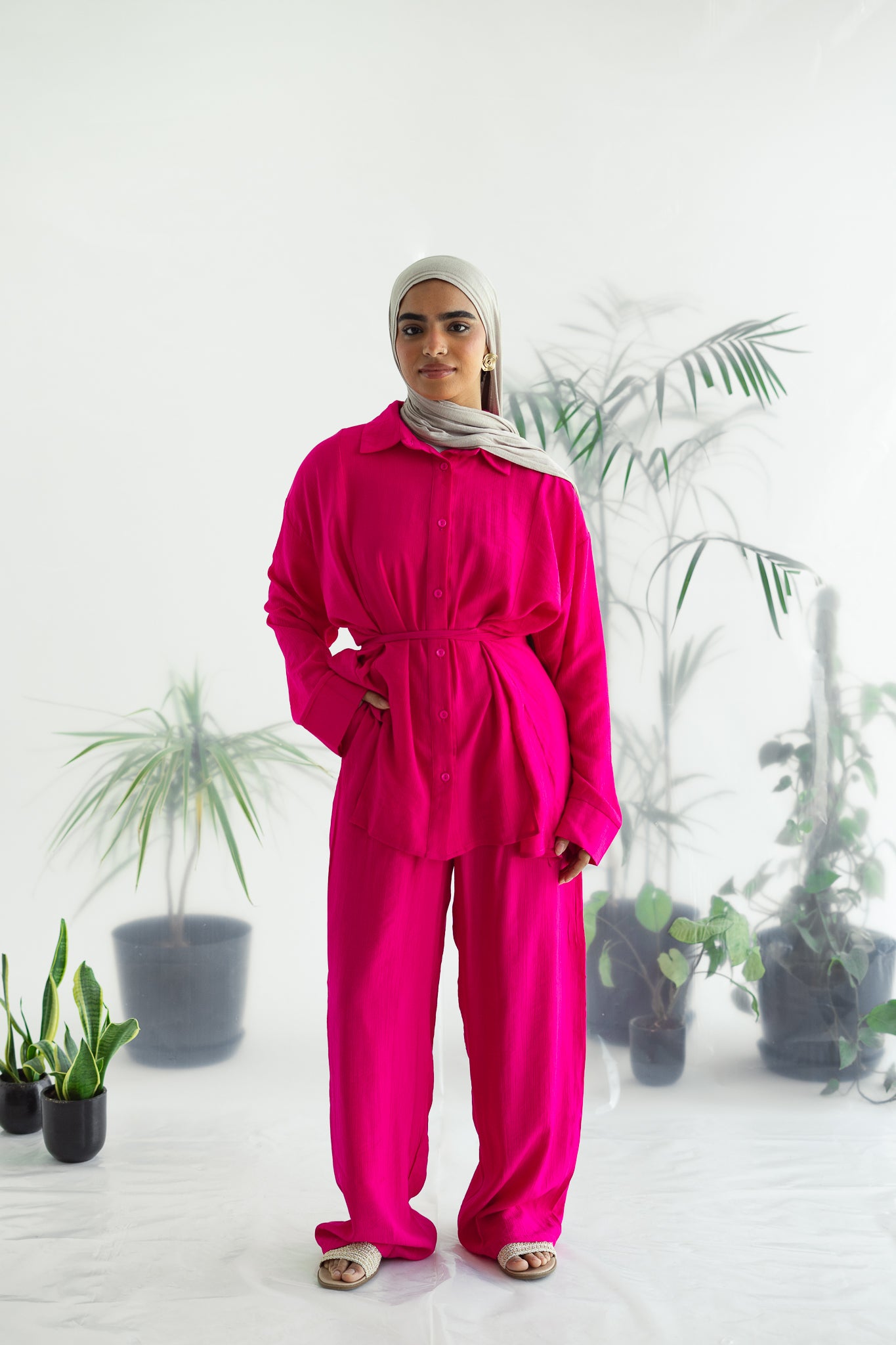 Eva set in pink