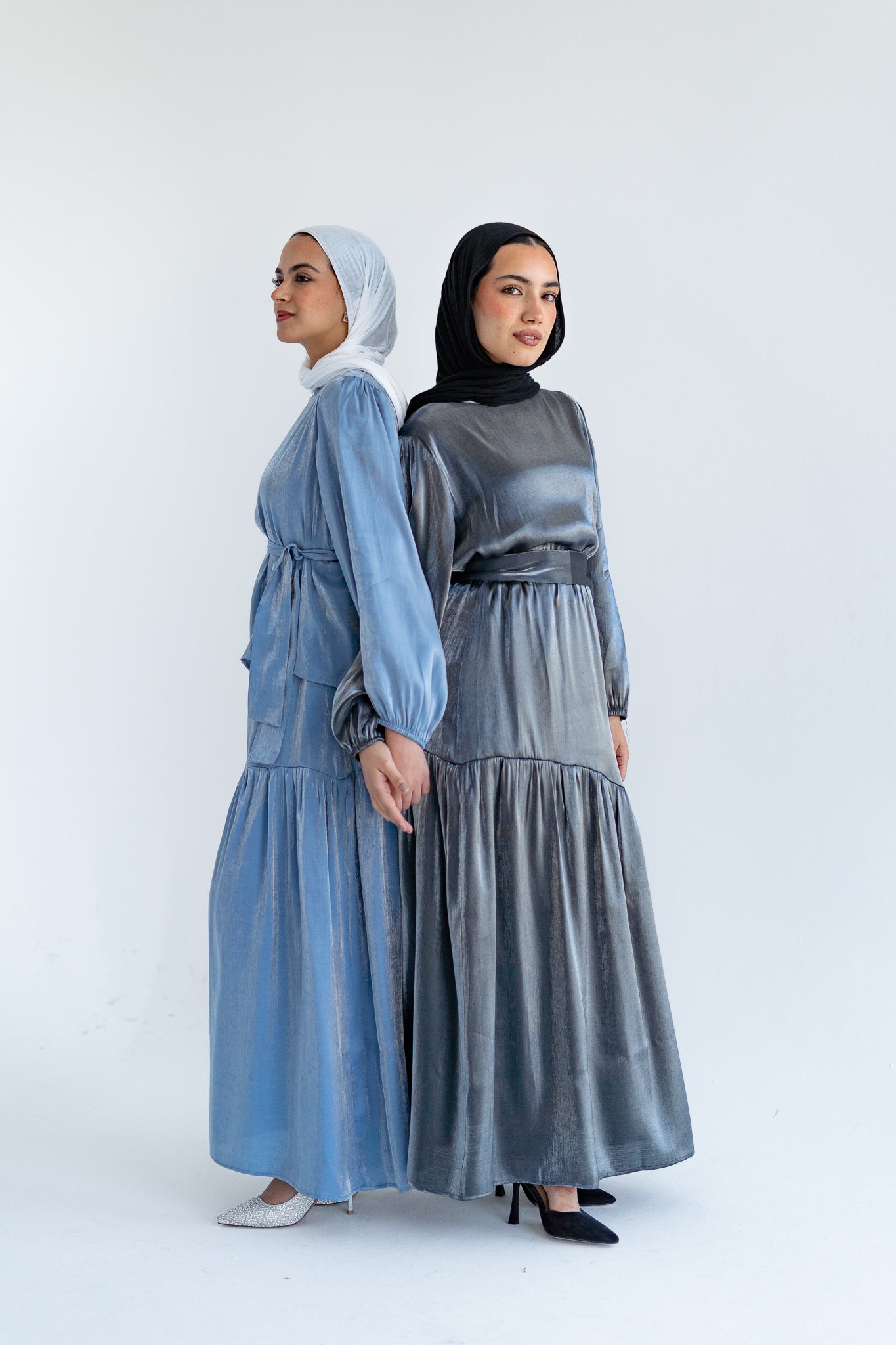 Isla Set in Silver Blue
