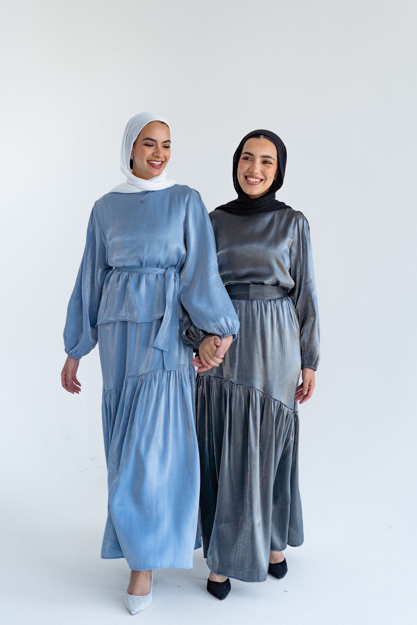 Isla Set in Silver Blue