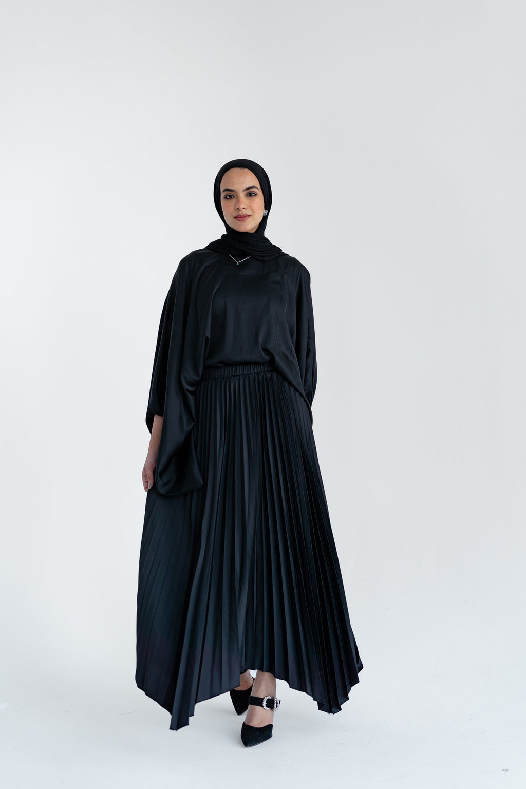 Ash Asymmetrical Skirt in Black