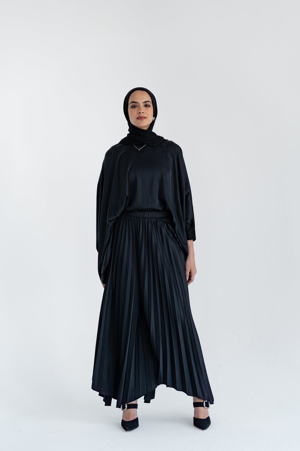 Ash Asymmetrical Skirt in Black