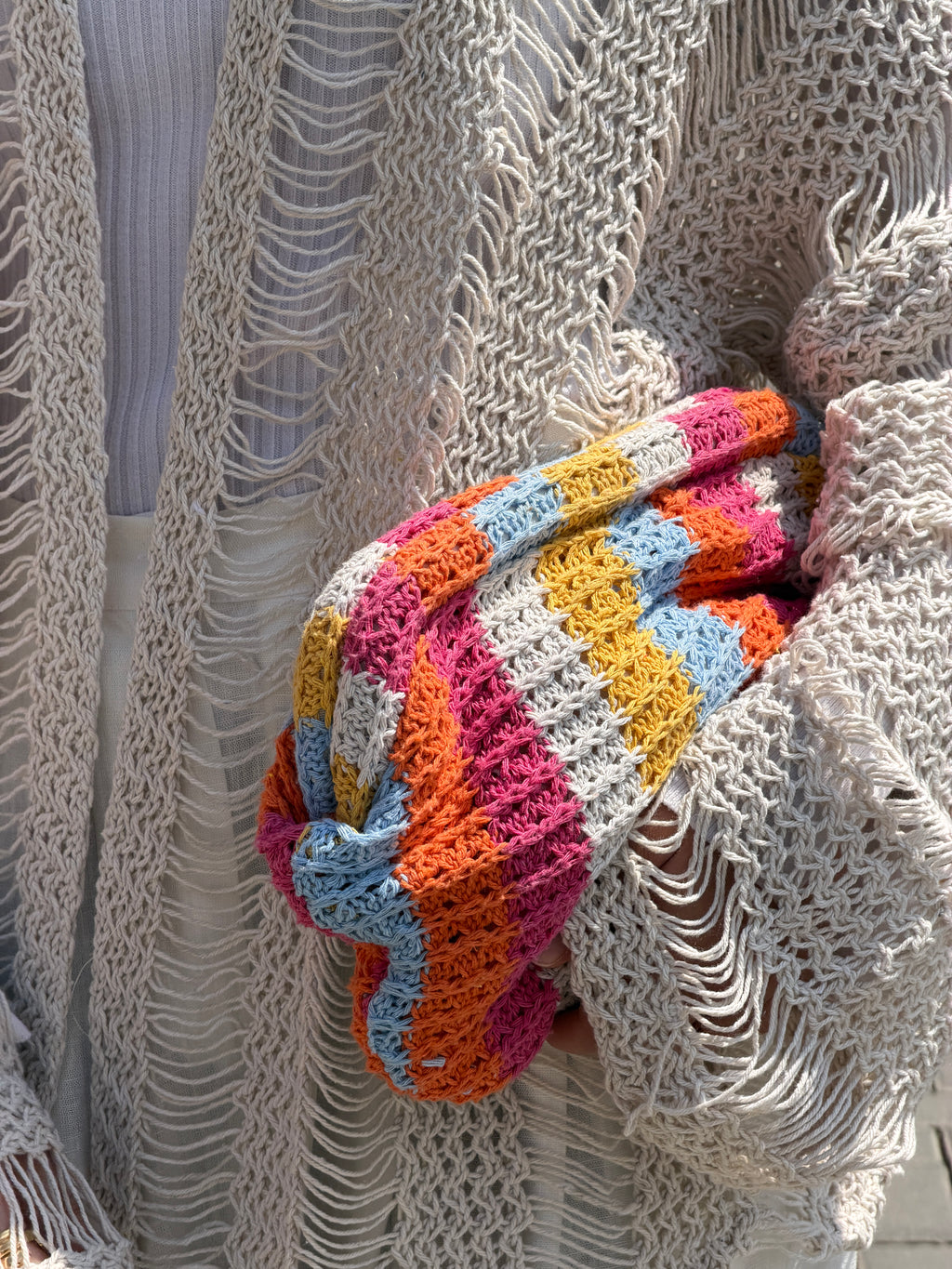 Dreamy Woven Clutch