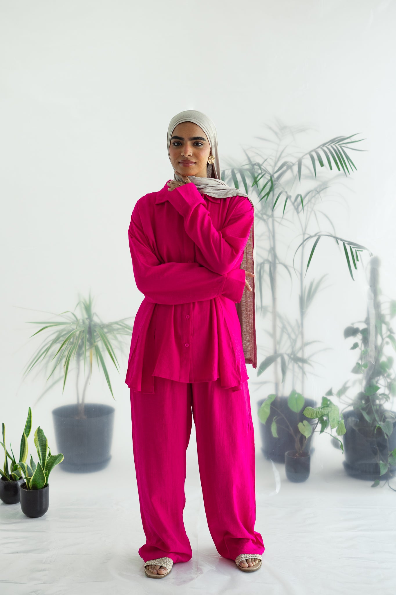 Eva set in pink