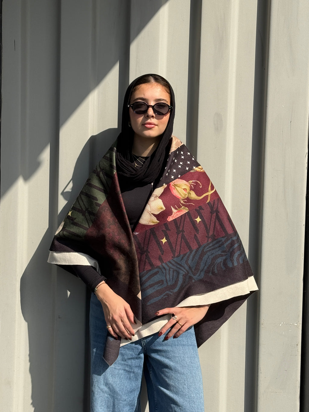 Midnight Garden Scarf