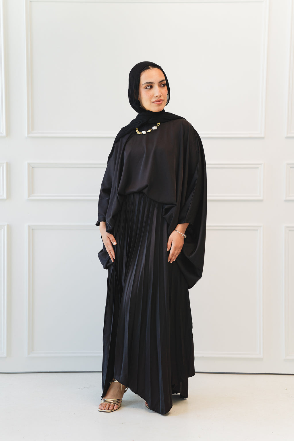 Ash Asymmetrical Skirt in Black