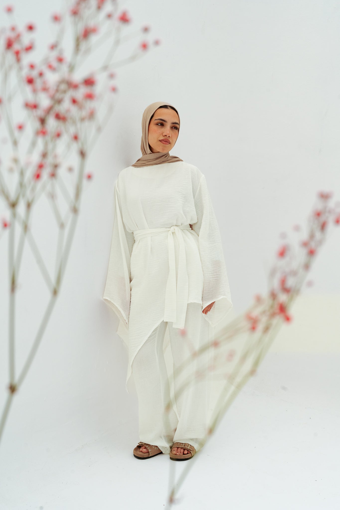 Ella asymmetric top in White