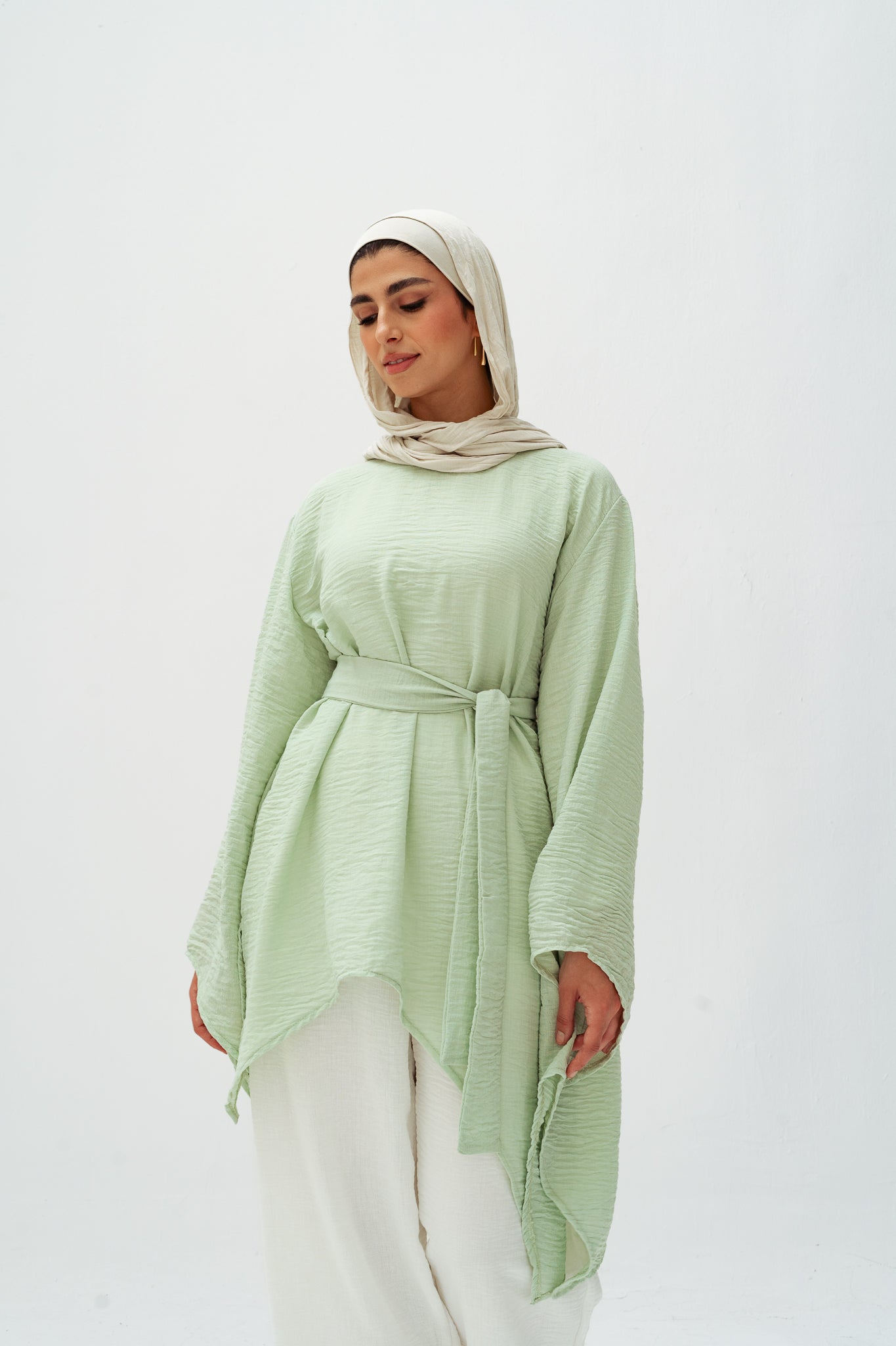 Ella asymmetric top in Mint