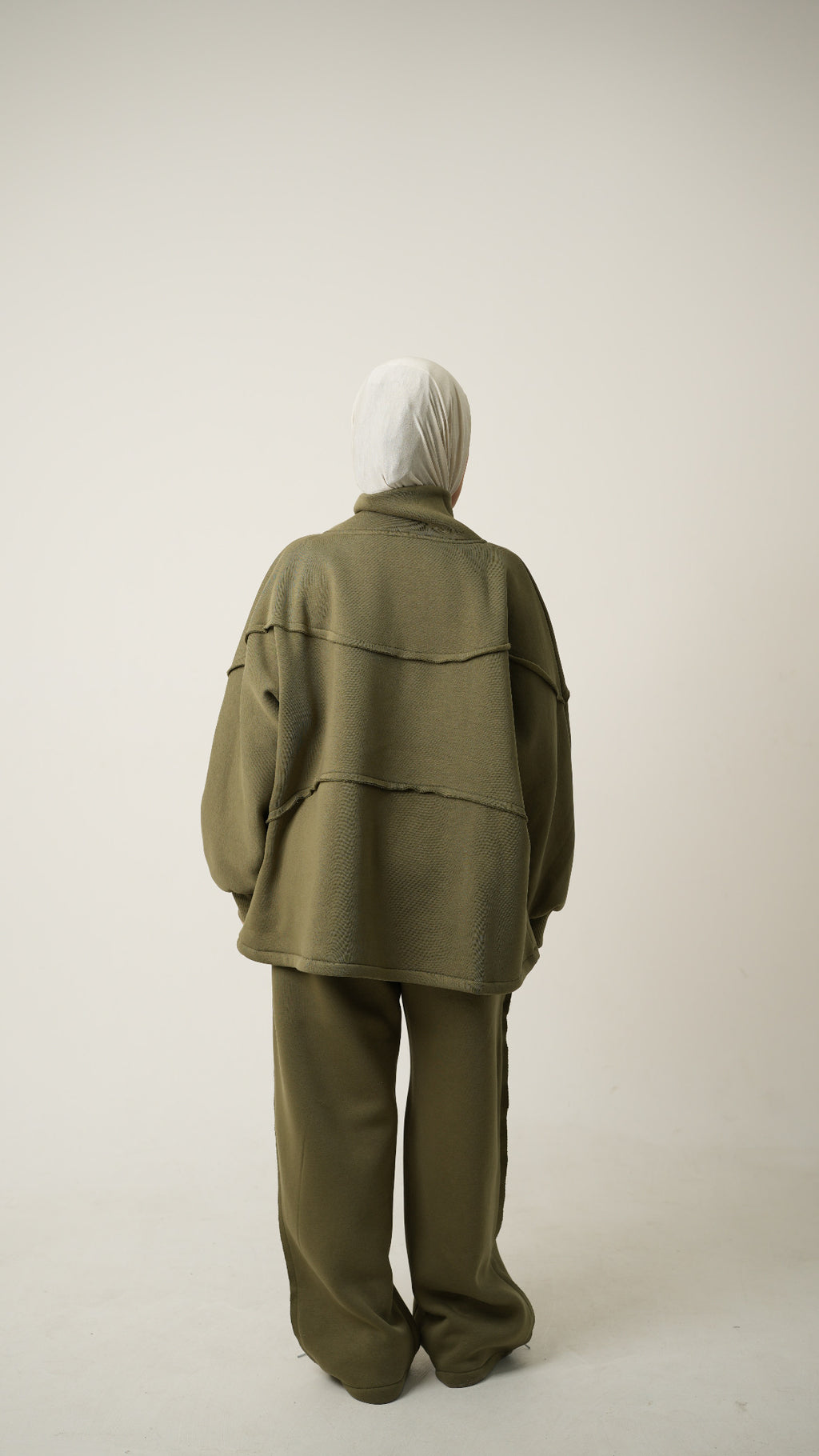 Feel-in Cozy Set in Olive