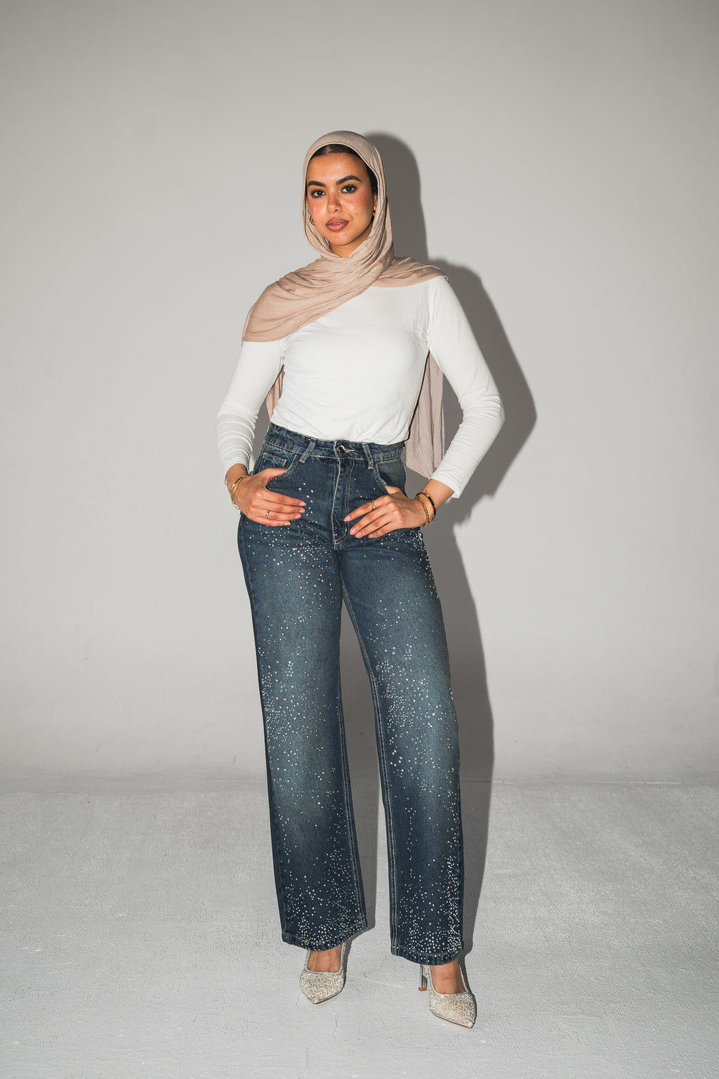 You’re The Spark Denim Pants in Dark Blue