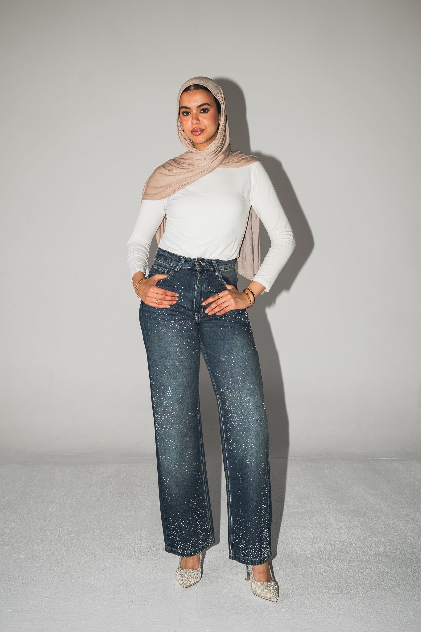 You’re The Spark Denim Pants in Dark Blue